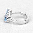 2.55 Carat Genuine Blue Topaz .925 Sterling Silver Ring-10