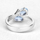2.55 Carat Genuine Blue Topaz .925 Sterling Silver Ring-11
