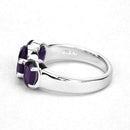 3.20 Carat Genuine Amethyst .925 Sterling Silver Ring-10