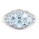 2.50 Carat Genuine  Blue Topaz .925 Sterling Silver Ring-6