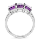 2.85 Carat Genuine Amethyst .925 Sterling Silver Ring-6