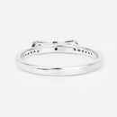 0.31 Carat Genuine Blue Sapphire 14K White Gold Ring-11