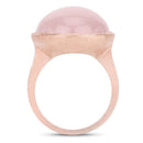 15.60 Carat Genuine Rose Quartz .925 Sterling Silver Ring-6