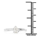 14K White Gold 0.50 Carat Genuine White Diamond Ring-6