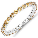 0.81 Carat Genuine Citrine .925 Sterling Silver Ring-5