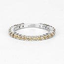 0.81 Carat Genuine Citrine .925 Sterling Silver Ring-6