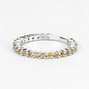 0.81 Carat Genuine Citrine .925 Sterling Silver Ring-8