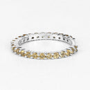 0.81 Carat Genuine Citrine .925 Sterling Silver Ring-9