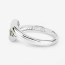 0.56 Carat Genuine Peridot .925 Sterling Silver Ring-12