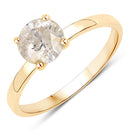 1.25 Carat Genuine TLC Diamond 14K Yellow Gold Ring-2