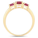 1.15 Carat Genuine Ruby 14K Yellow Gold Ring-6