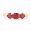 1.15 Carat Genuine Ruby 14K Yellow Gold Ring-7