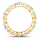 2.52 Carat Genuine Lab Grown Diamond 14K Yellow Gold Ring-4