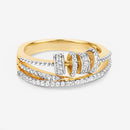0.20 Carat Genuine White Topaz .925 Sterling Silver Ring-11