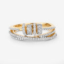0.20 Carat Genuine White Topaz .925 Sterling Silver Ring-14