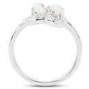 0.60 Carat Genuine Opal .925 Sterling Silver Ring-5