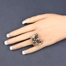 2.86 Carat Genuine Blue Sapphire .925 Sterling Silver Ring-9