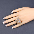 2.50 Carat Genuine Tanzanite .925 Sterling Silver Ring-9