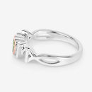 0.44 Carat Genuine Peridot .925 Sterling Silver Ring-10