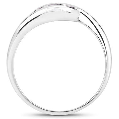 0.54 Carat Genuine Amethyst .925 Sterling Silver Ring - 0