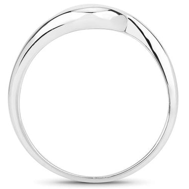 0.74 Carat Genuine Blue Topaz .925 Sterling Silver Ring - 0