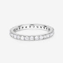 1.00 Carat Lab Grown Diamond 14K White Gold Ring-4