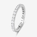 1.00 Carat Lab Grown Diamond 14K White Gold Ring-6