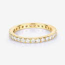1.00 Carat Lab Grown Diamond 14K Yellow Gold Ring-4