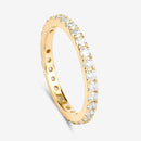 1.00 Carat Lab Grown Diamond 14K Yellow Gold Ring-5