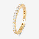 1.00 Carat Lab Grown Diamond 14K Yellow Gold Ring-6