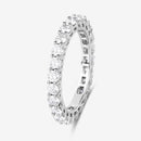 1.50 Carat Lab Grown Diamond 14K White Gold Ring-5