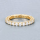 1.50 Carat Lab Grown Diamond 14K Yellow Gold Ring-2