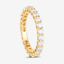 1.50 Carat Lab Grown Diamond 14K Yellow Gold Ring-5