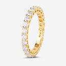 1.50 Carat Lab Grown Diamond 14K Yellow Gold Ring-6