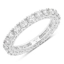 2.00 Carat Lab Grown Diamond 14K White Gold Ring-1