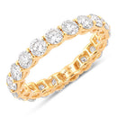 3.00 Carat Lab Grown Diamond 14K Yellow Gold Ring-1
