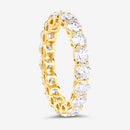 3.00 Carat Lab Grown Diamond 14K Yellow Gold Ring-5