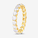 3.00 Carat Lab Grown Diamond 14K Yellow Gold Ring-6