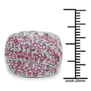 2.97 Carat Genuine Ruby .925 Sterling Silver Ring-6