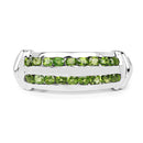 0.72 Carat Genuine Chrome Diopside .925 Sterling Silver Ring-8