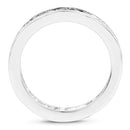2.00 Carat Genuine Blue Sapphire .925 Sterling Silver Ring-5