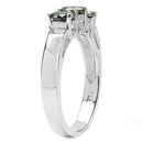 0.99 Carat Genuine Black Diamond .925 Sterling Silver Ring-5
