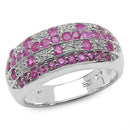 1.02 Carat Genuine Ruby .925 Sterling Silver Ring-2