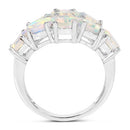 2.16 Carat Genuine Ethiopian Opal .925 Sterling Silver Ring-5