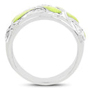 0.07 Carat Genuine White Topaz .925 Sterling Silver Ring-5