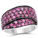 2.33 Carat Genuine Ruby .925 Sterling Silver Ring-4
