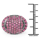 3.35 Carat Genuine Ruby .925 Sterling Silver Ring-6