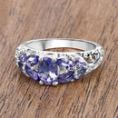 1.63 Carat Genuine Tanzanite .925 Sterling Silver Ring-13