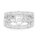 0.31 Carat Genuine White Diamond .925 Sterling Silver Ring-8