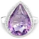 9.00 Carat Genuine Amethyst .925 Sterling Silver Ring-8